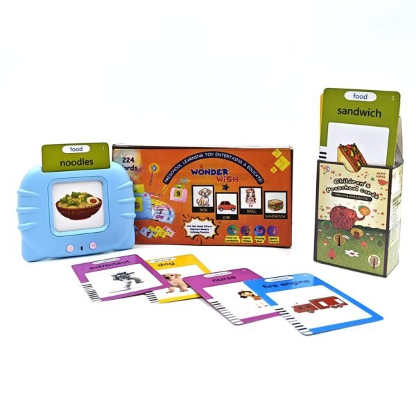 Talking Flash Cards Learning Toys for 2 to 6 Years (120 Cards, 240 Words) - Image 2