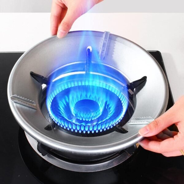 Gas Saver Burner Stand | Windproof & Energy-Saving Protector