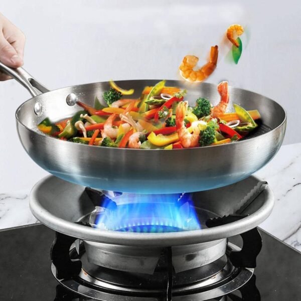 Gas Saver Burner Stand | Windproof & Energy-Saving Protector - Image 2