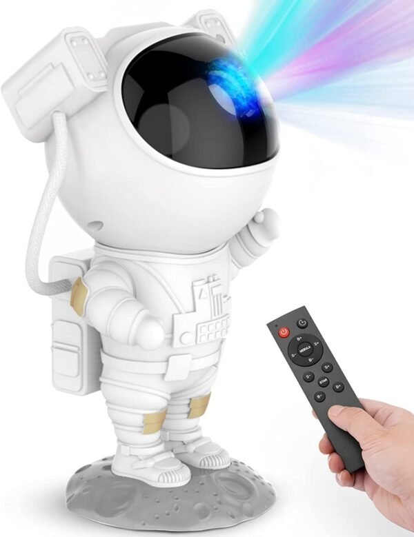 Astronaut Starry Projector 360° Adjustable Galaxy Space Projector Light with Remote Control - Image 2