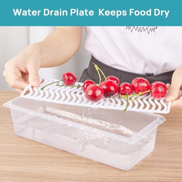 Fridge Storage Containers – Set of 6, 1500ml - Image 3