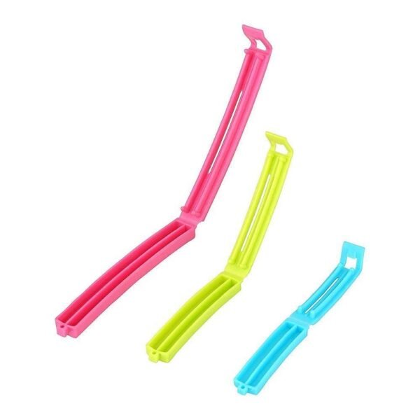 18Pc Plastic Food Snack Bag Pouch Clip Sealer for Keeping Food Fresh - Image 5