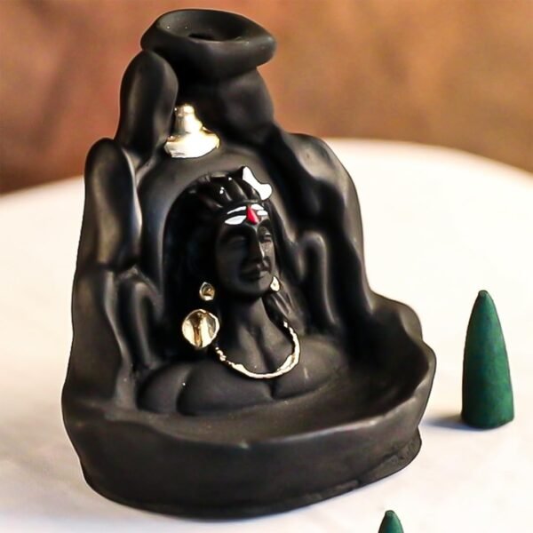 Adiyogi Smoke Fountain with 101 Pcs Backflow Cones - Image 6