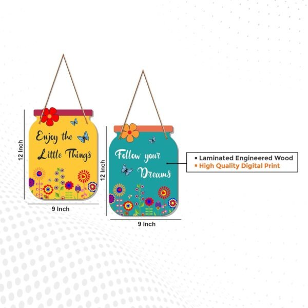 Little Things Home Decorative Wall Hanging (1PC) - Image 2