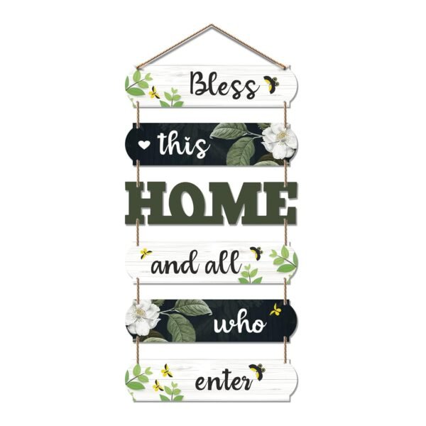 Home Decorative Wall Art MDF Wooden Wall Hanging (1PC)