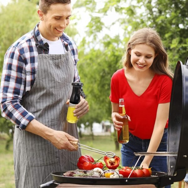 Oil Spray Glass Bottle 210Ml For Air Fryer Salad Making - Image 6